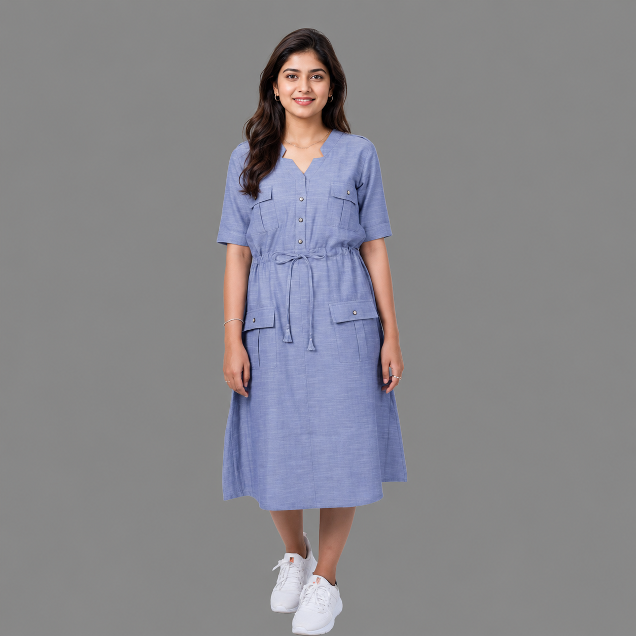 Blue Maxi Dress | S3T067
