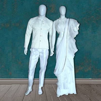 White Family Dress Set