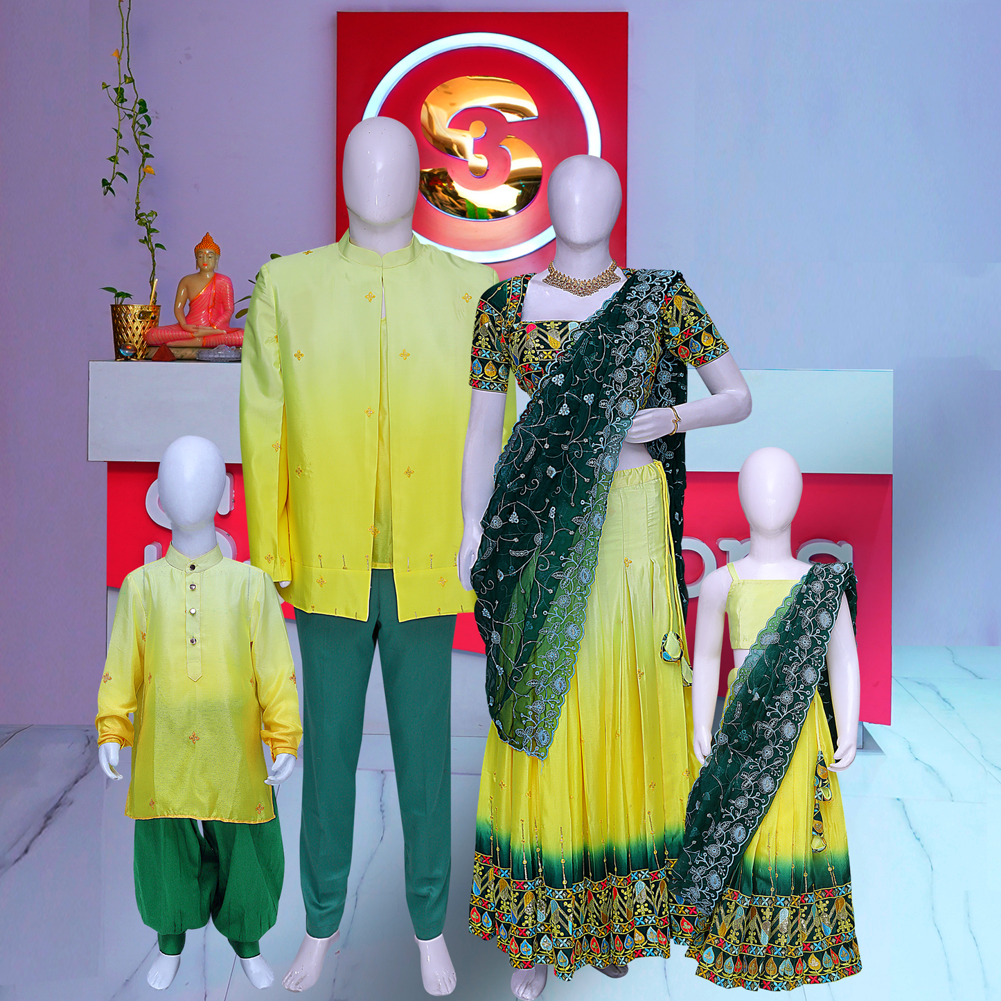 Family Combo Dress