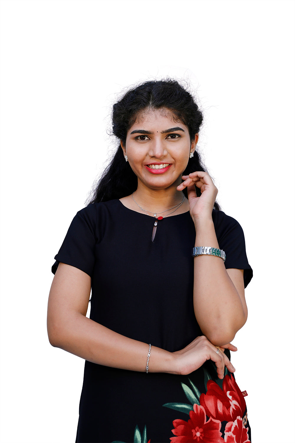 Women Printed black Kurta | S3K390