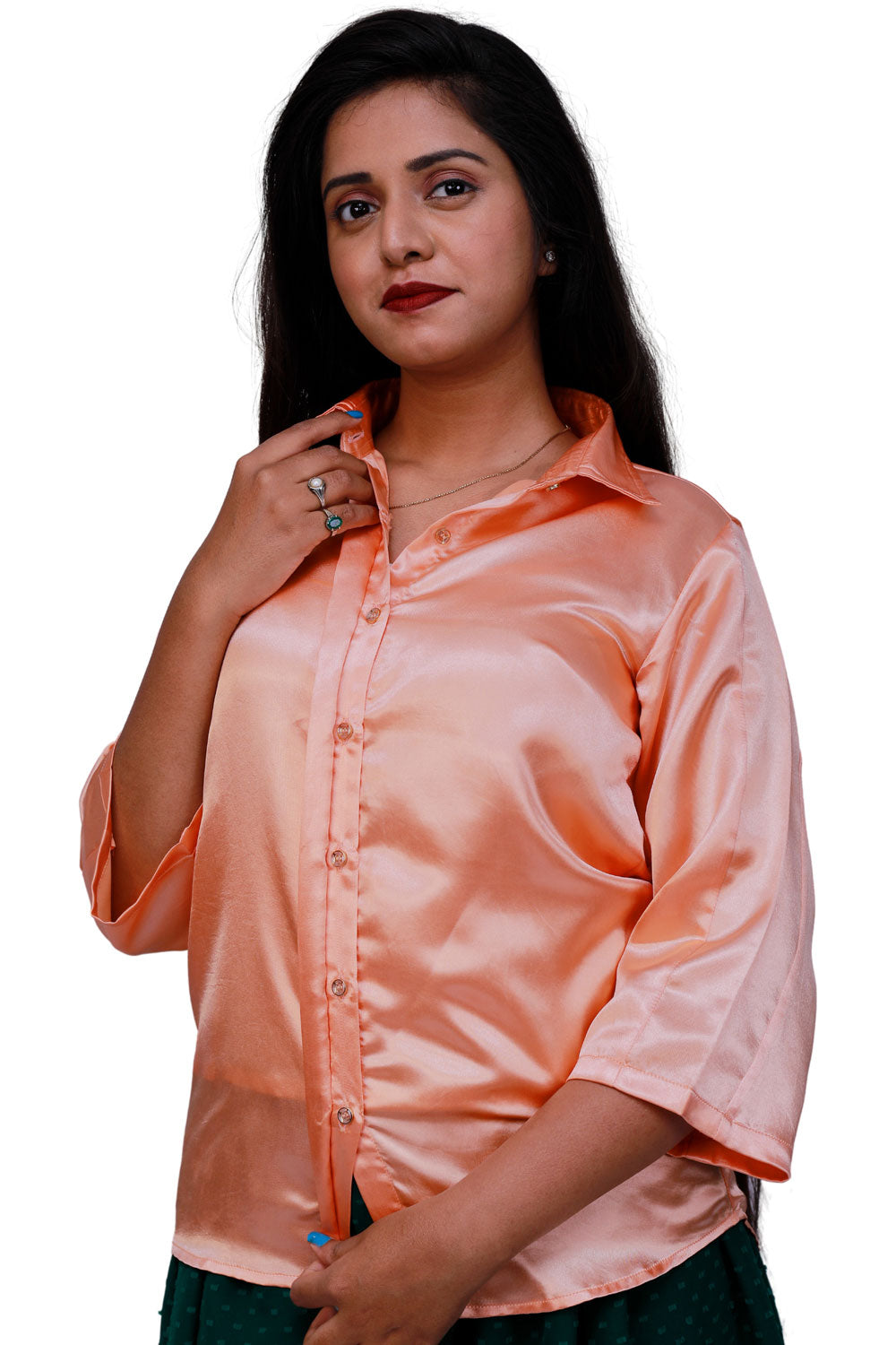 Orange Fancy Shirt | S3T562