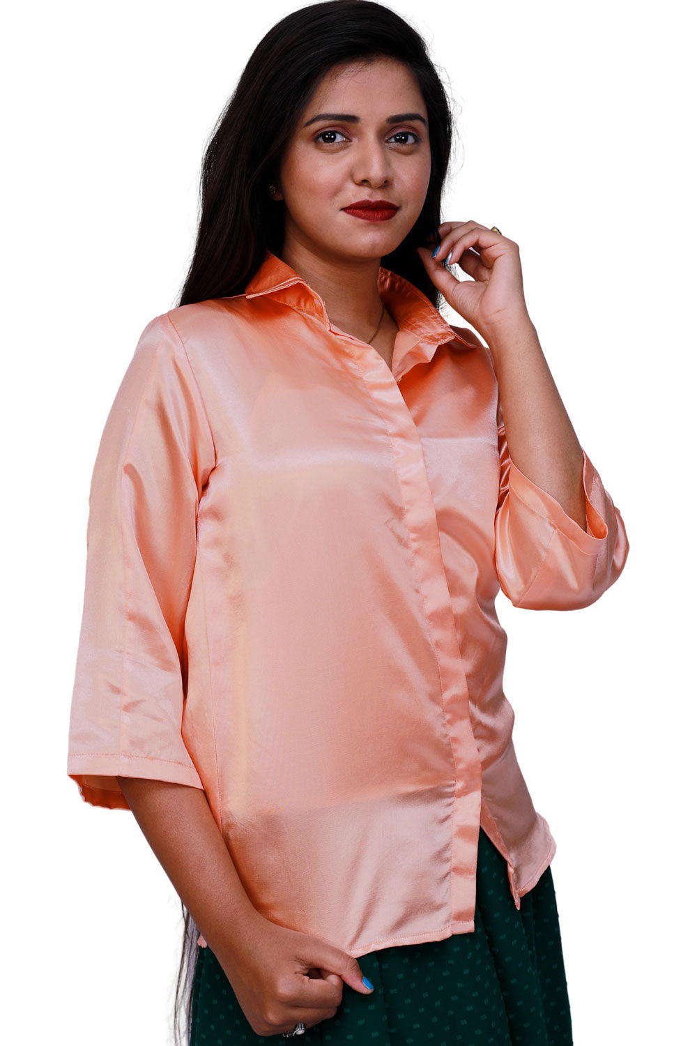 Orange Fancy Shirt | S3T562