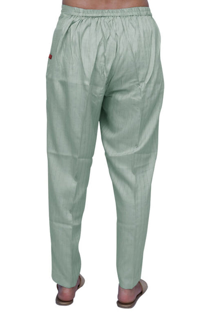 Regular Fit Women Grey Rayon Lurex Print Trousers |  S3GP779
