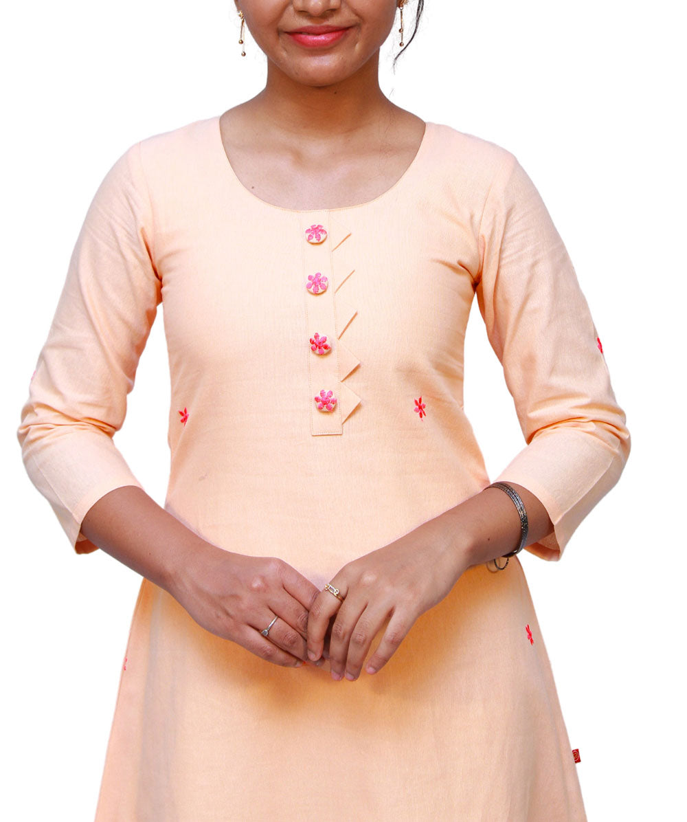 Women Solid A-line Kurta | S3K274