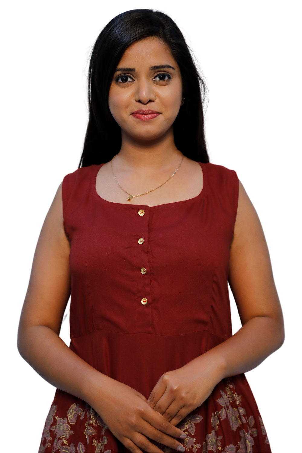 Women Floral Print A-line Kurta | S3K543