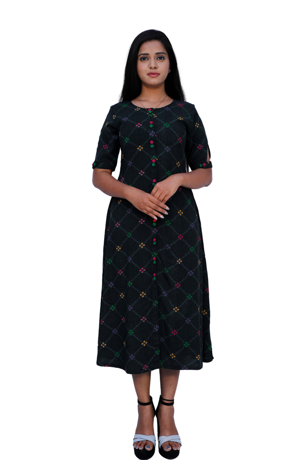 Women Printed A-line Kurta | S3K519
