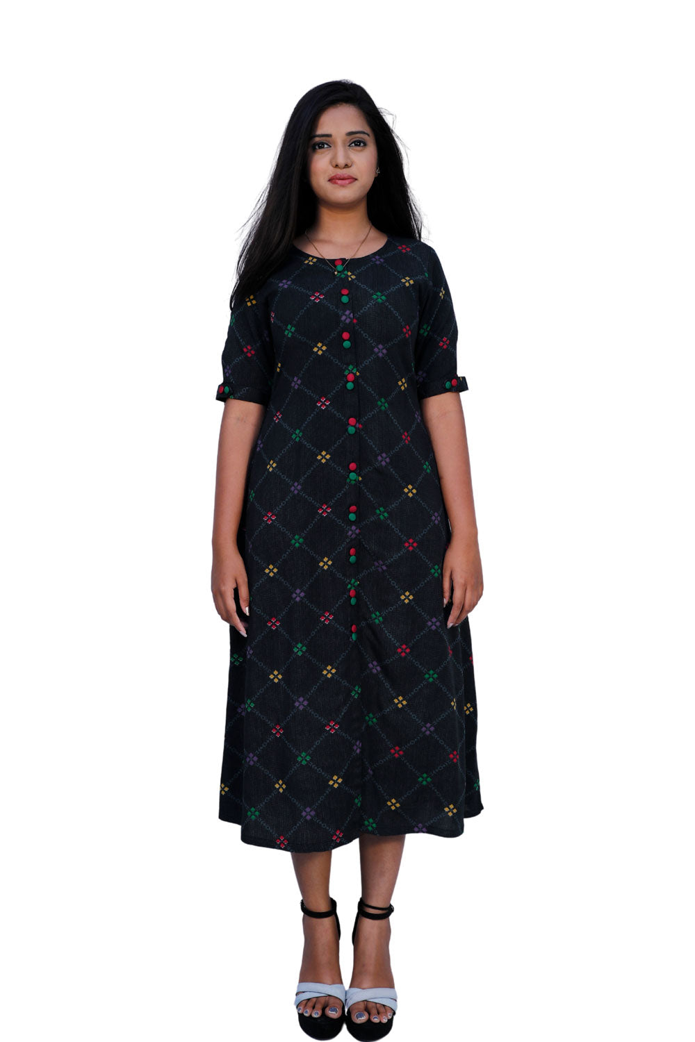 Women Printed A-line Kurta | S3K519