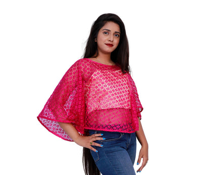 Pink and ivory inner short top | S3S682