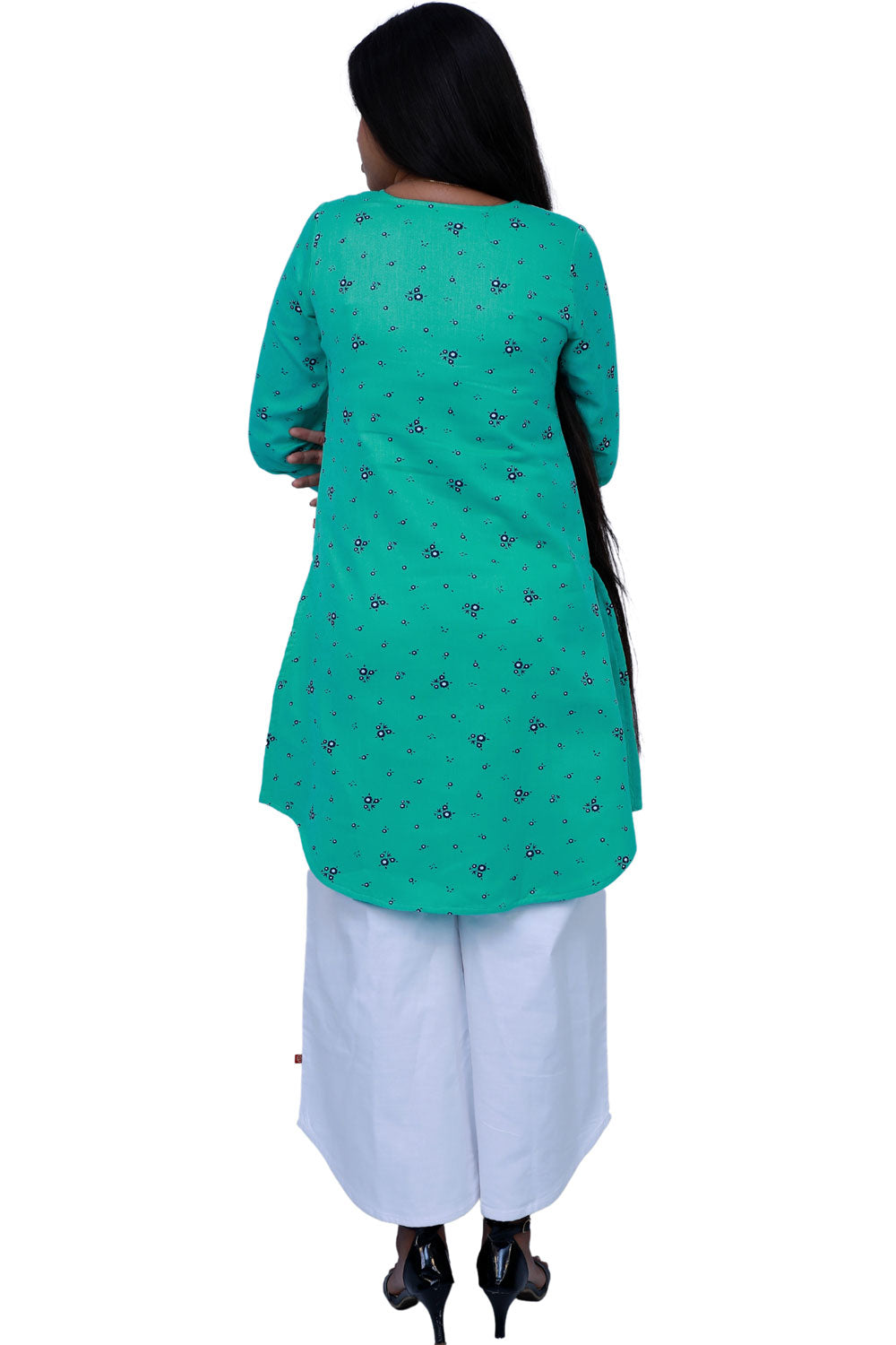 Mint Green Light Straight kurta Set | S3W177