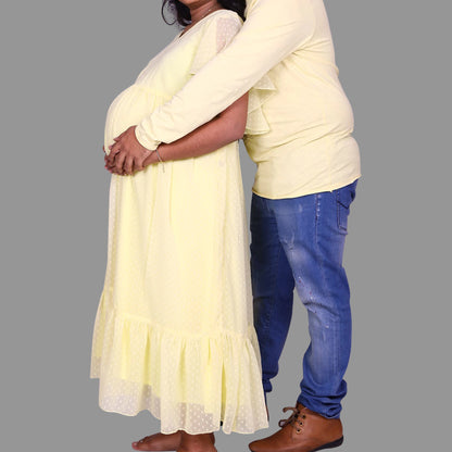 Lemon Yellow Maternity Shoot Combo | S3MWMC4