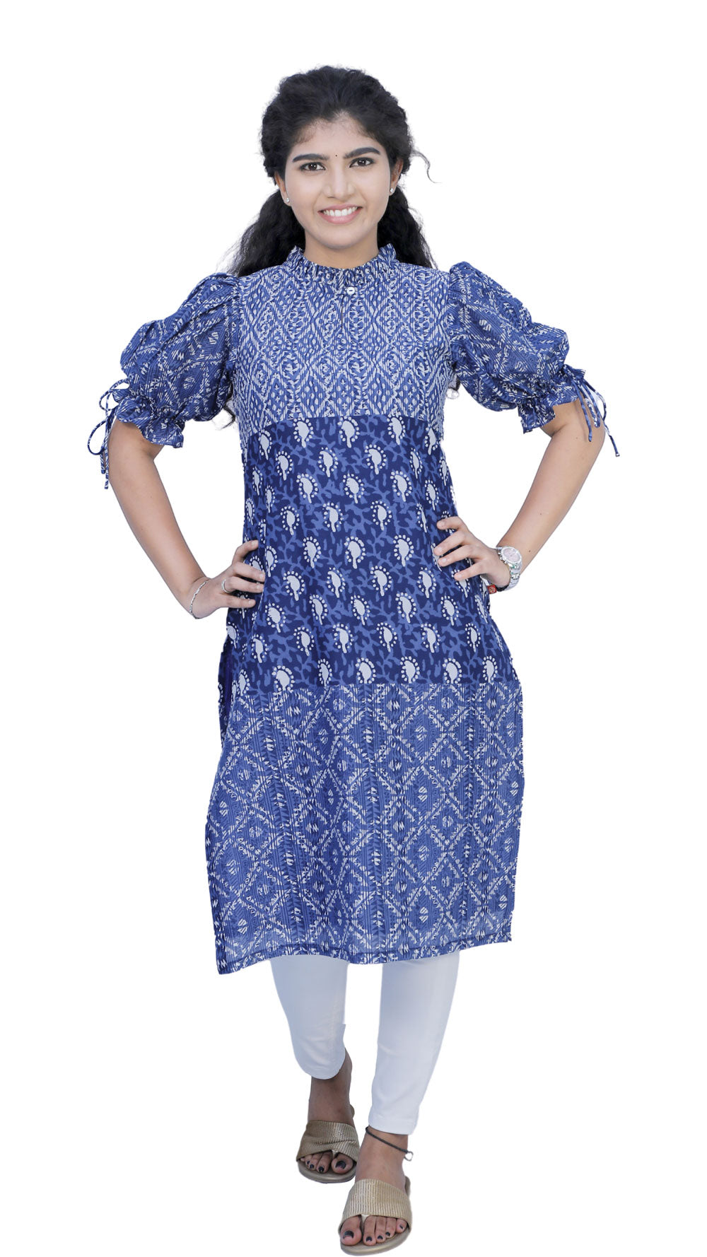 Women Abstract Straight Kurta | S3K618