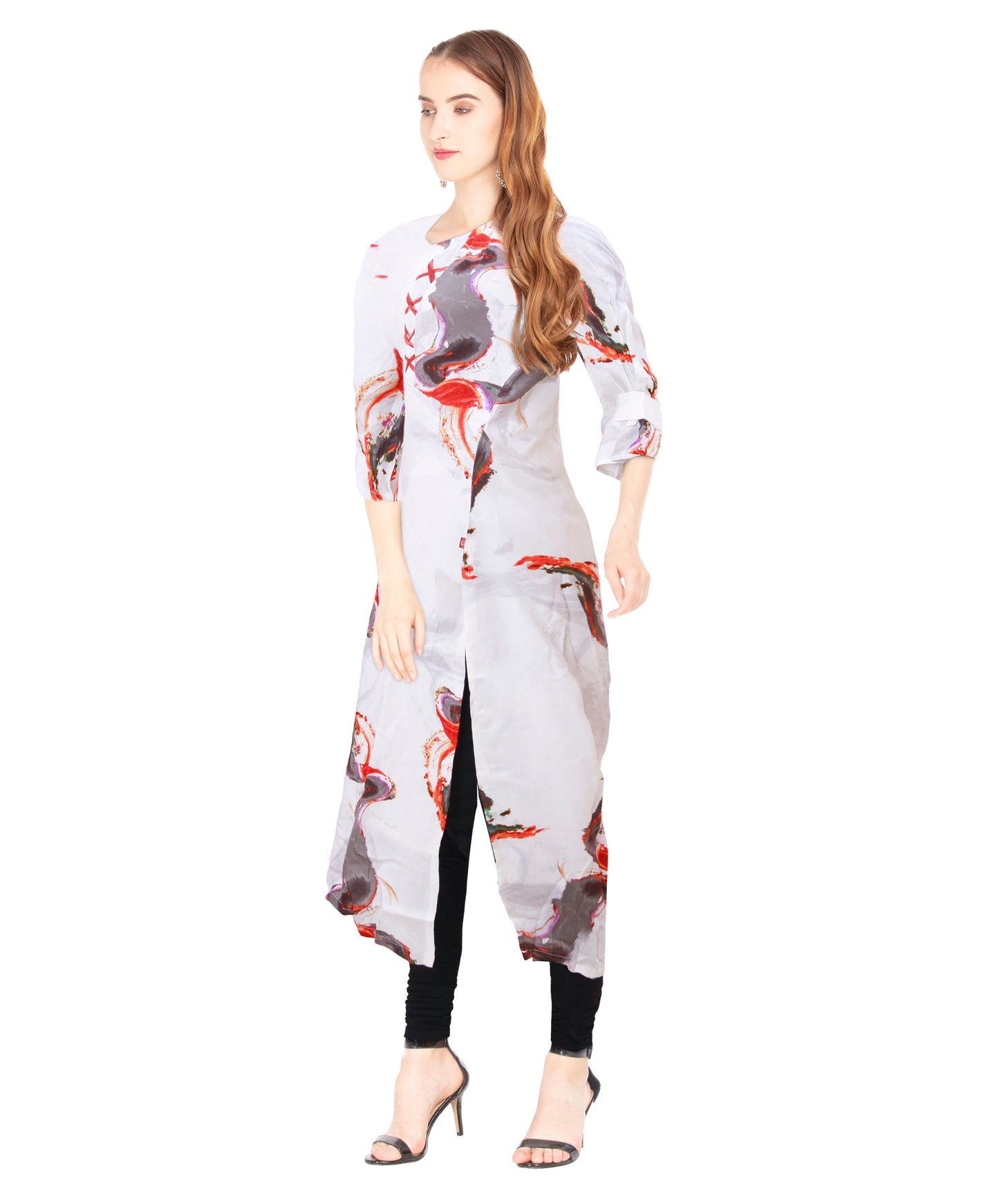 Pearl White Kurta for Women | S3K034