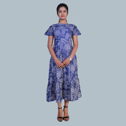 Women Denim Gown | S3D403