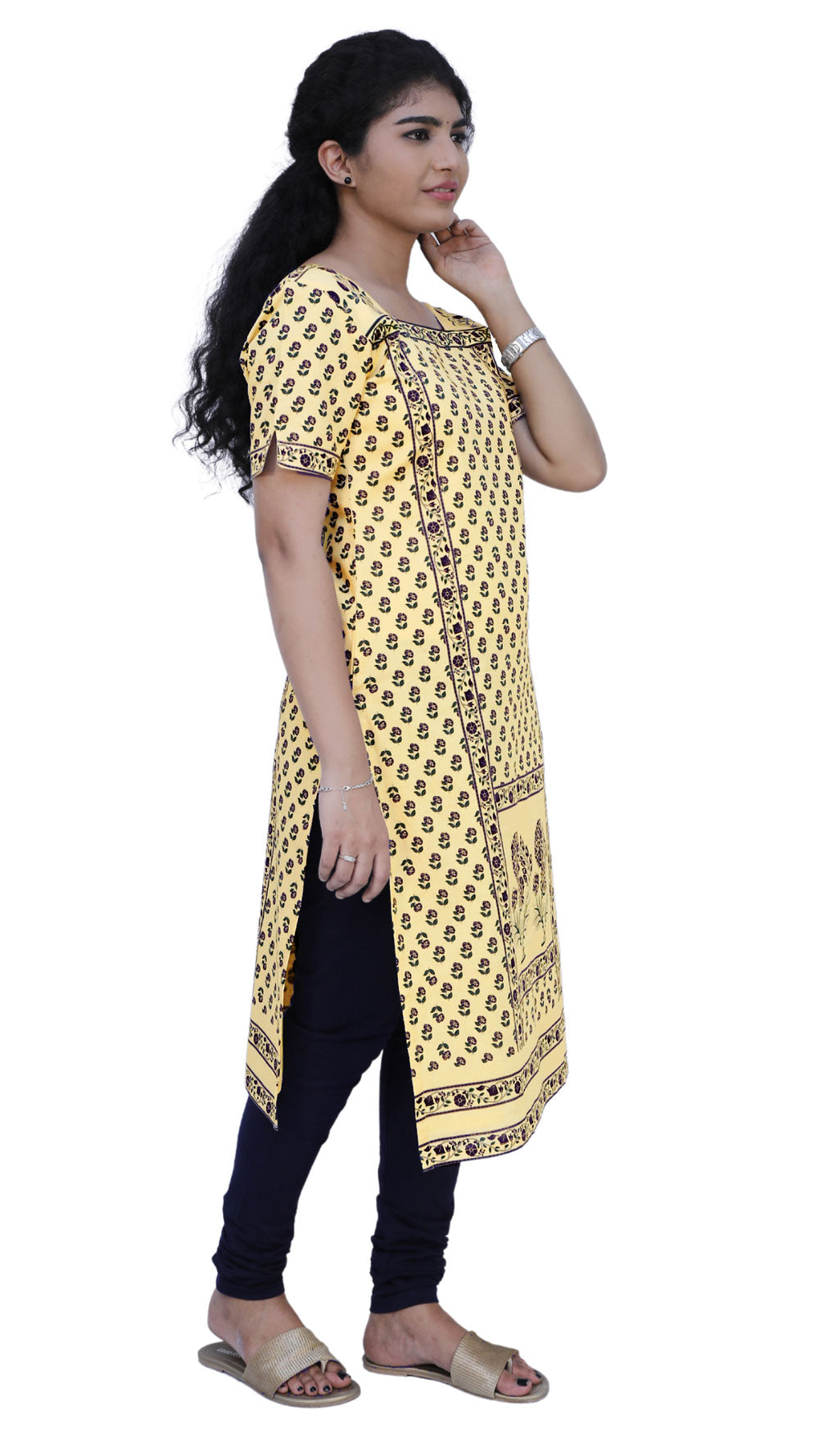Women Printed Straight Kurta | S3K602