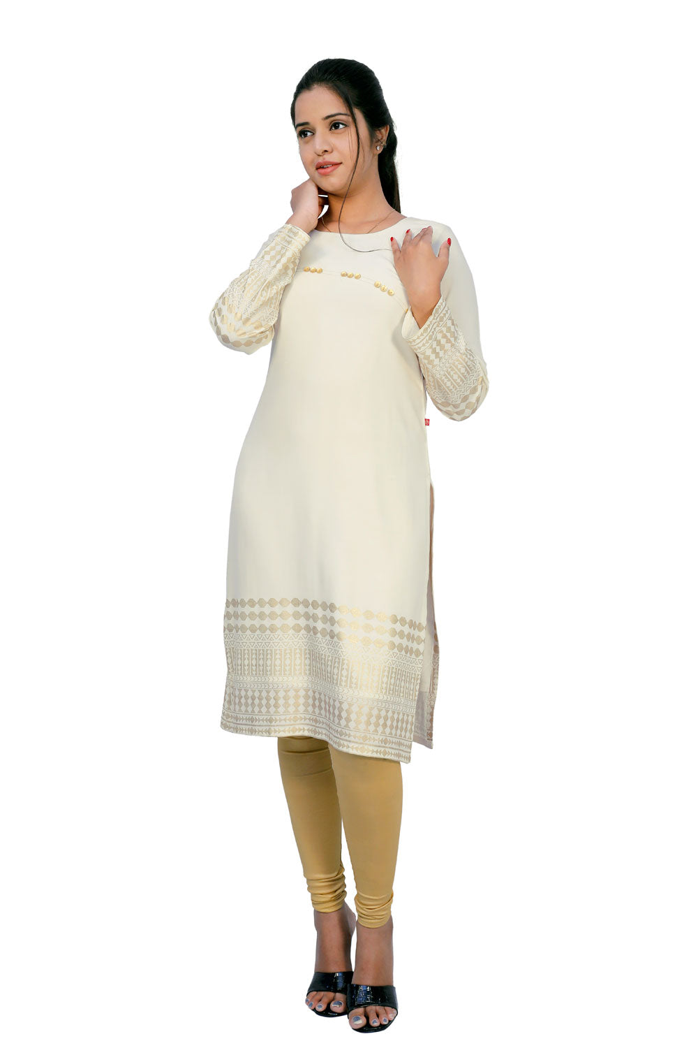 Women Self Design Straight Kurta | S3K538