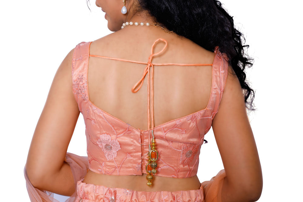 Women Floral Print Stitched Lehenga Choli |  S3L221