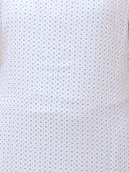 White Straight Cotton Kurta | S3K042