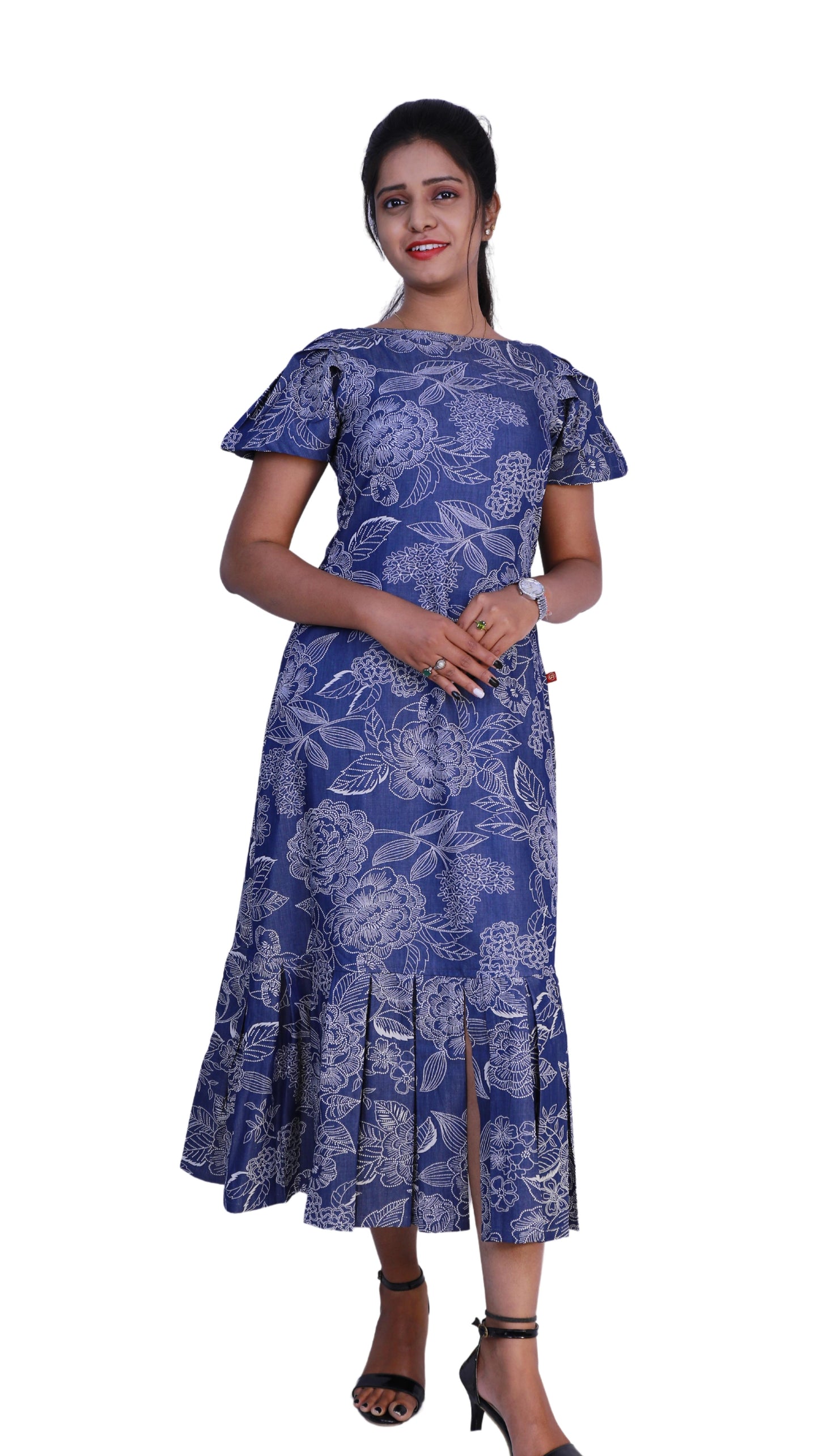 Women Denim Gown | S3D403