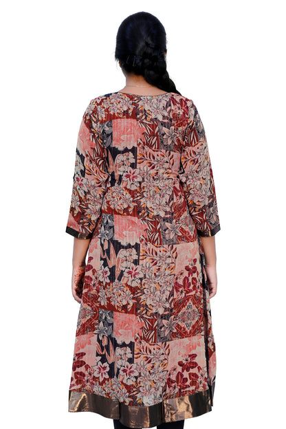Women Printed A-line Kurta | S3K358