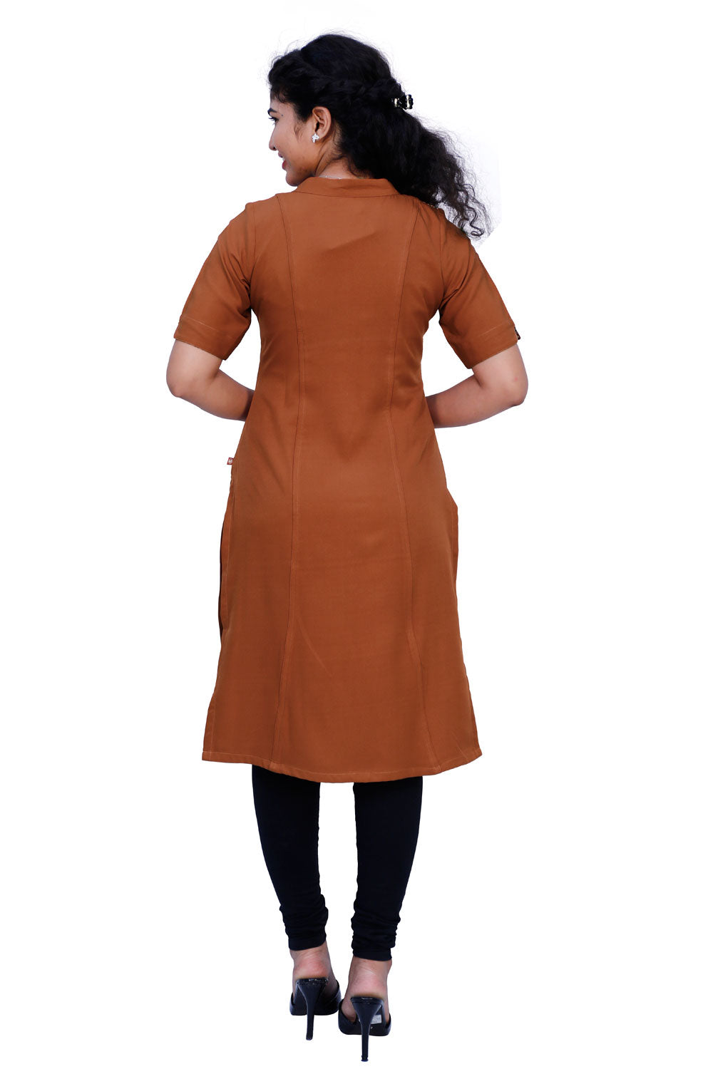 Women Solid A-line Kurta | S3K308