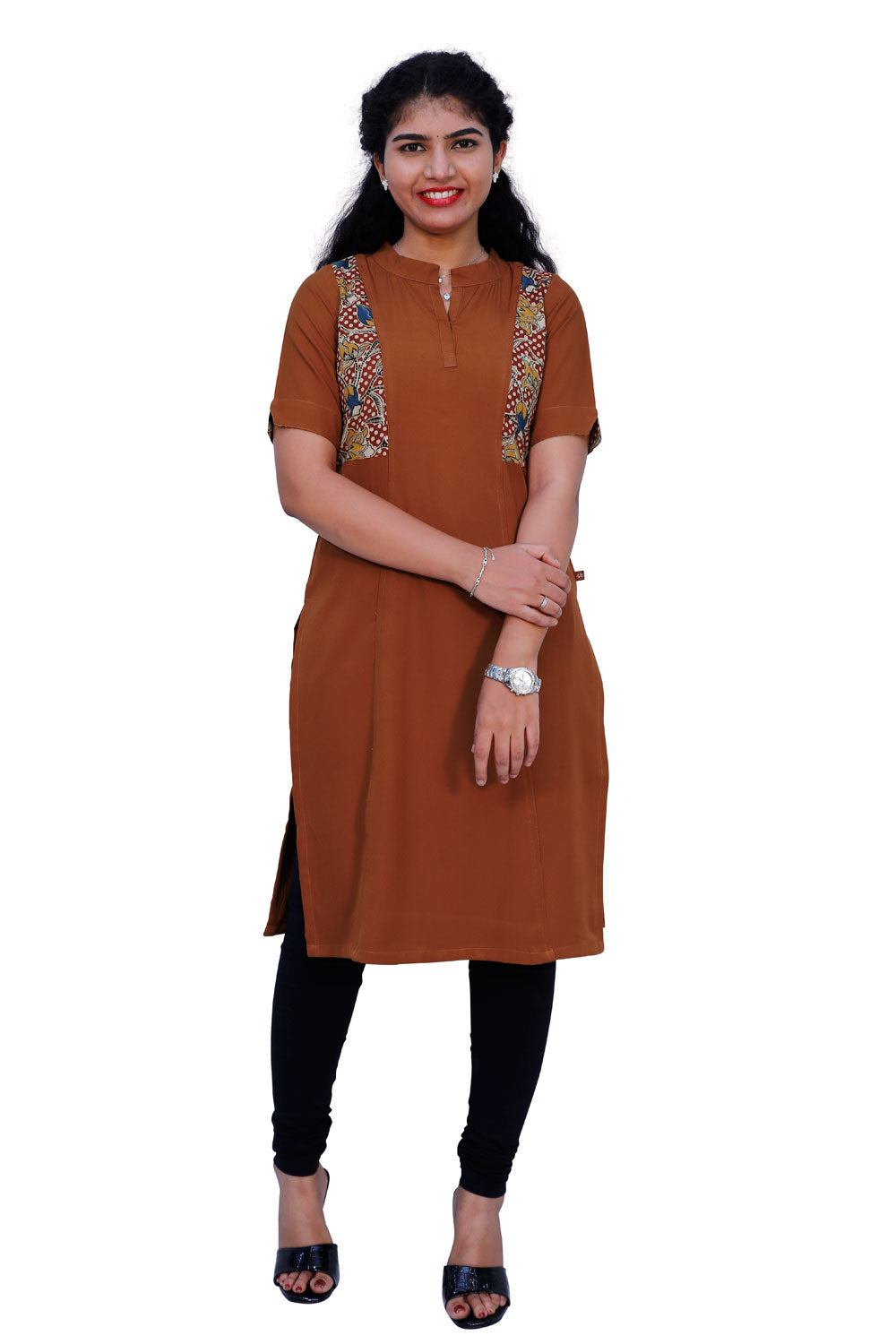 Women Solid A-line Kurta | S3K308