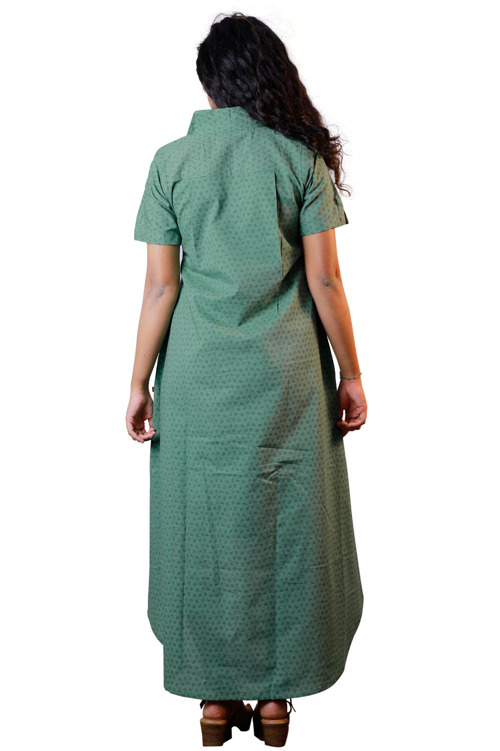 MAXI GREEN DRESS | S3W127