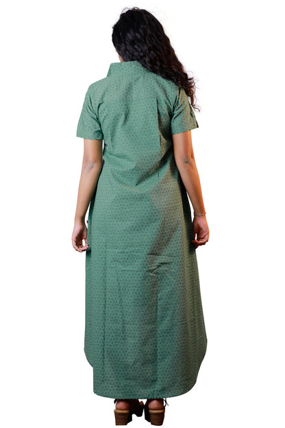 MAXI GREEN DRESS | S3W127