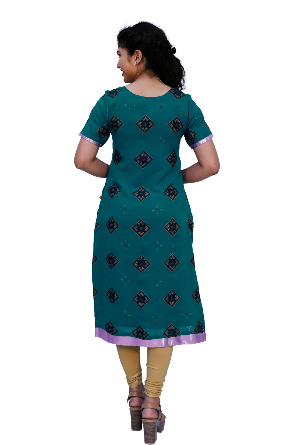 Women Green Kurti | S3K660