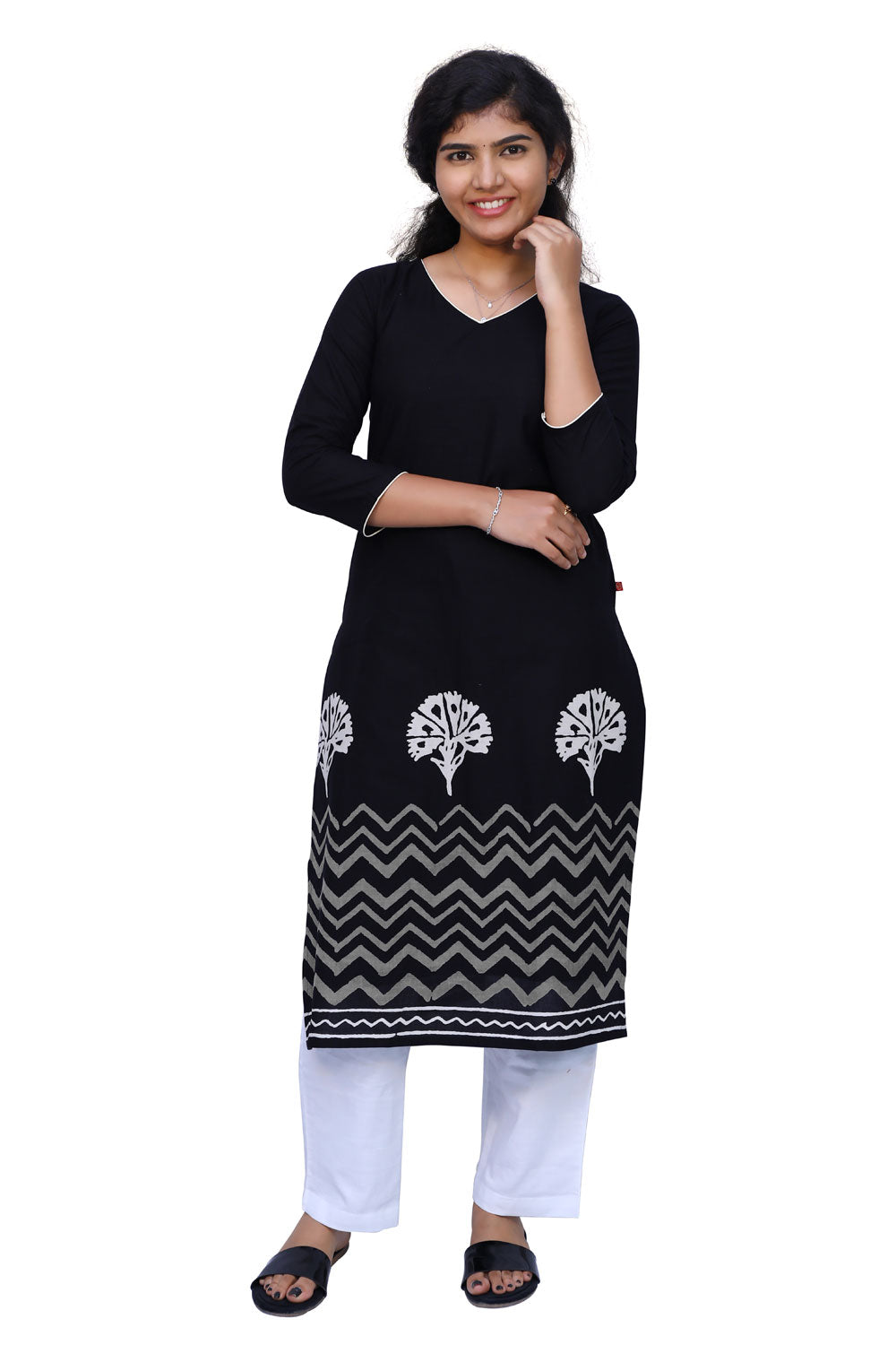 Women Printed Straight Kurta