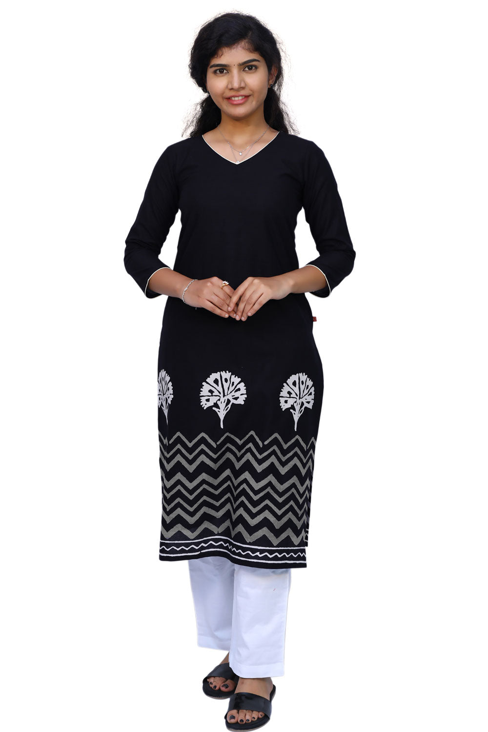 Women Printed Straight Kurta