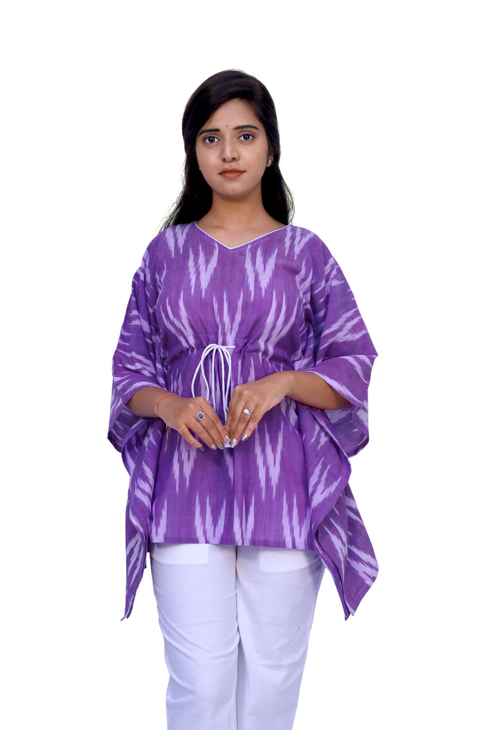 Printed Cotton Blend Women Kaftan