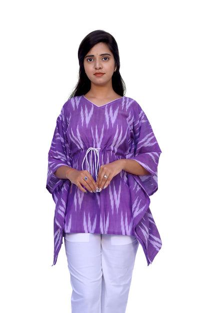 Printed Cotton Blend Women Kaftan