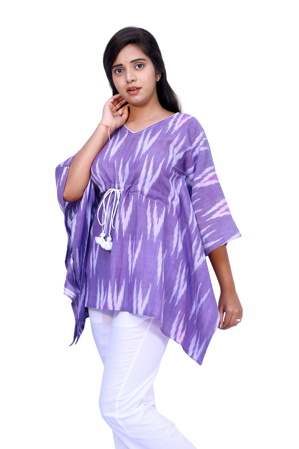 Printed Cotton Blend Women Kaftan
