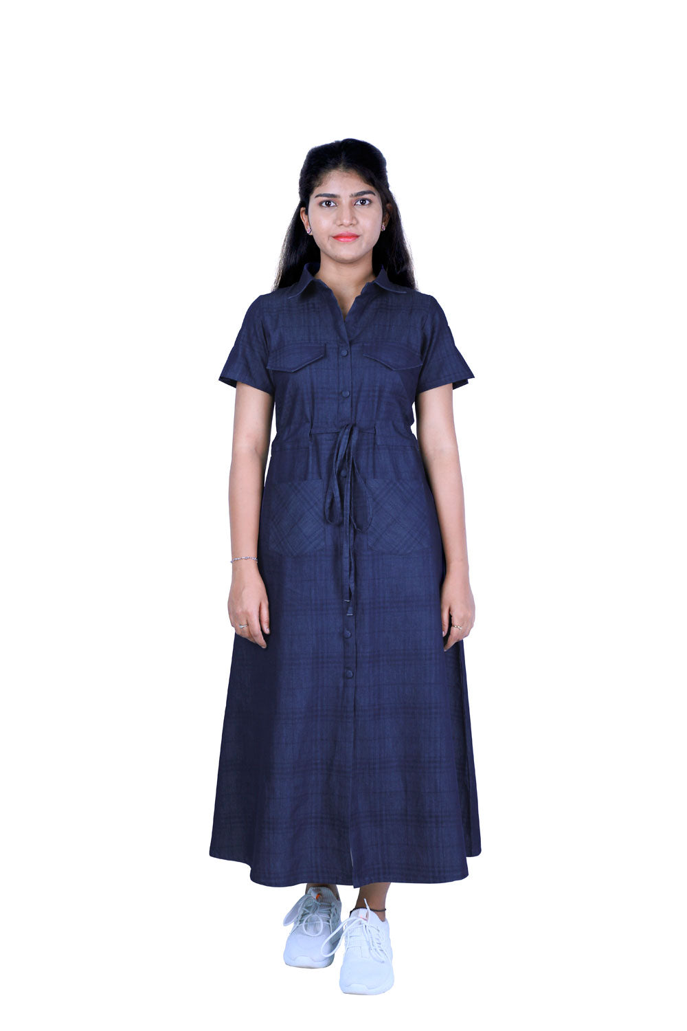 Denim One Piece Dress | S3D423
