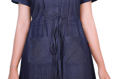 Denim One Piece Dress | S3D423