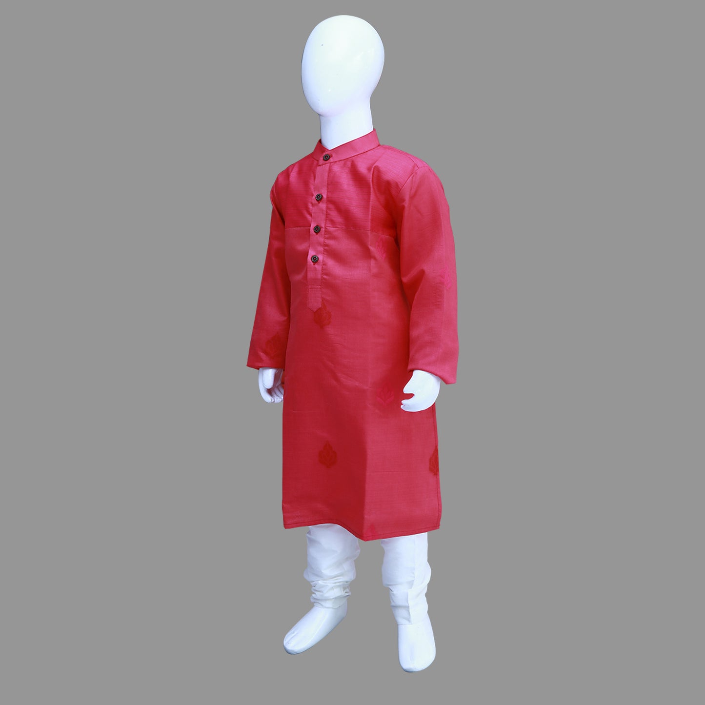 Baby Boy Plain Pink Kurta | S3BK