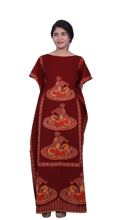 Maroon full length Kafthan | S3FK494