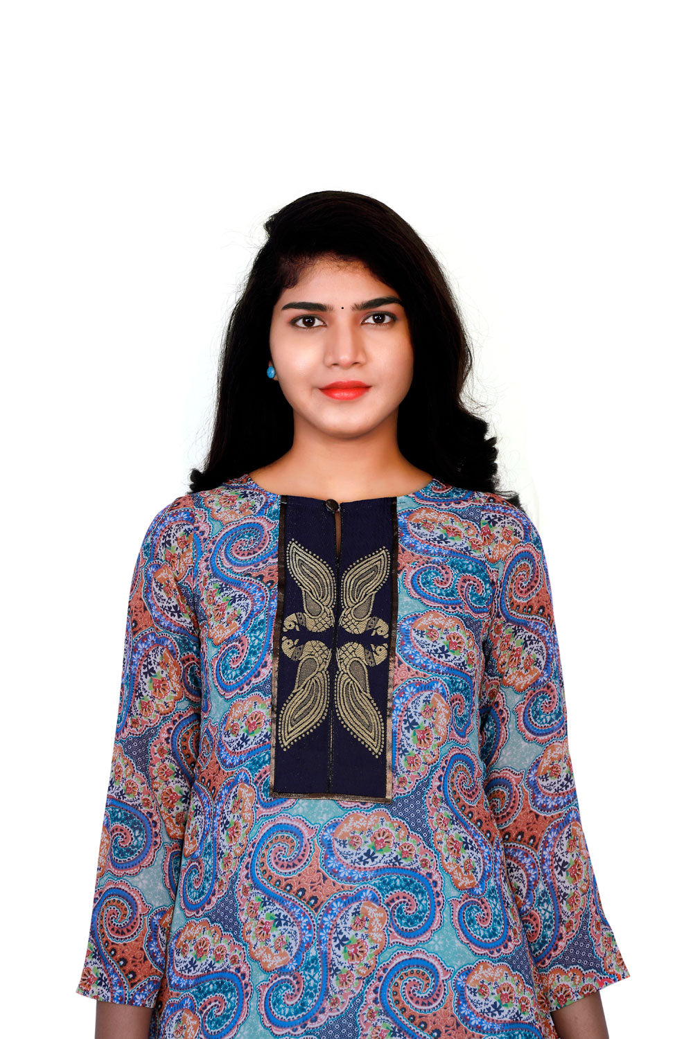 Women Aztec Straight Kurta | S3K360