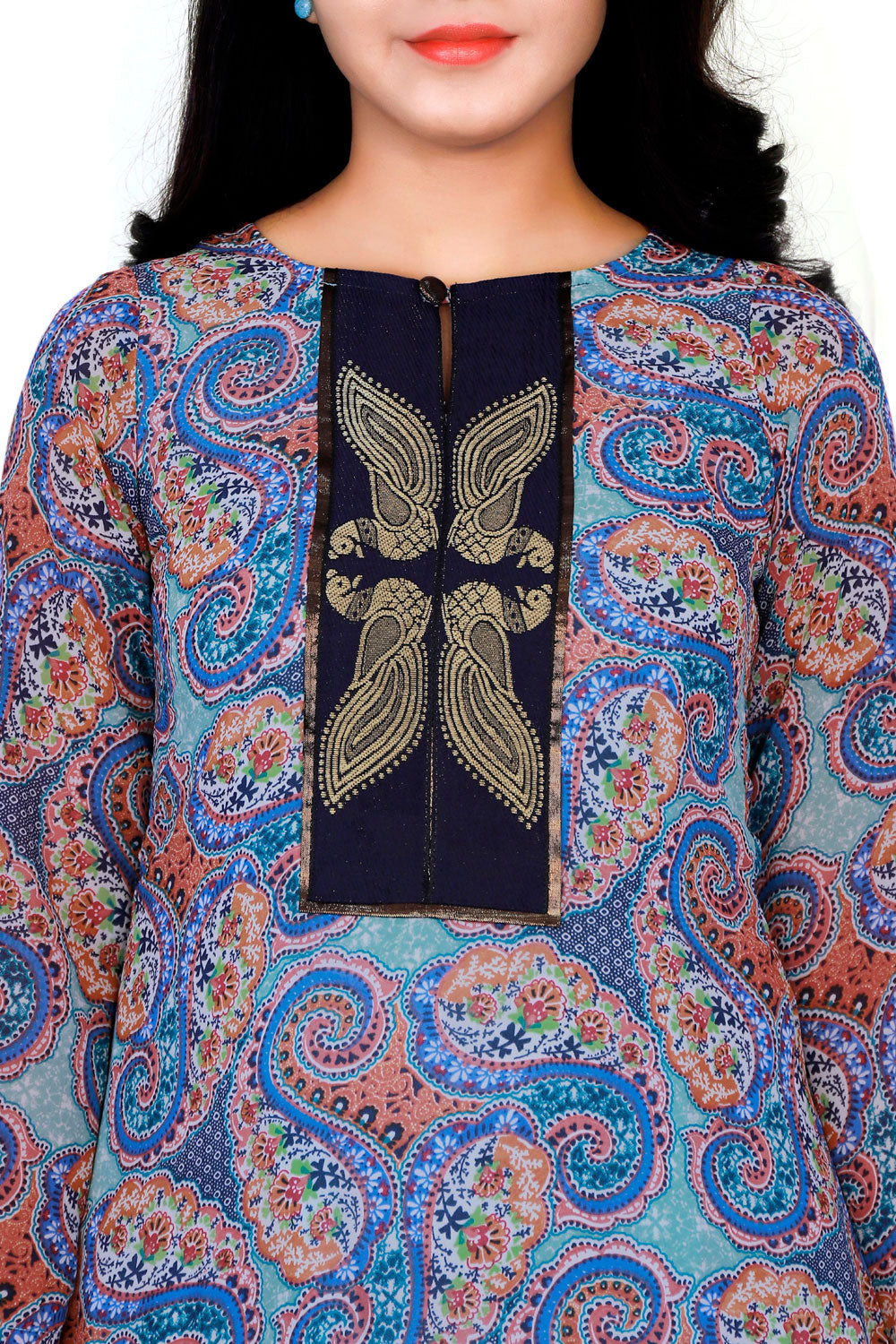 Women Aztec Straight Kurta | S3K360