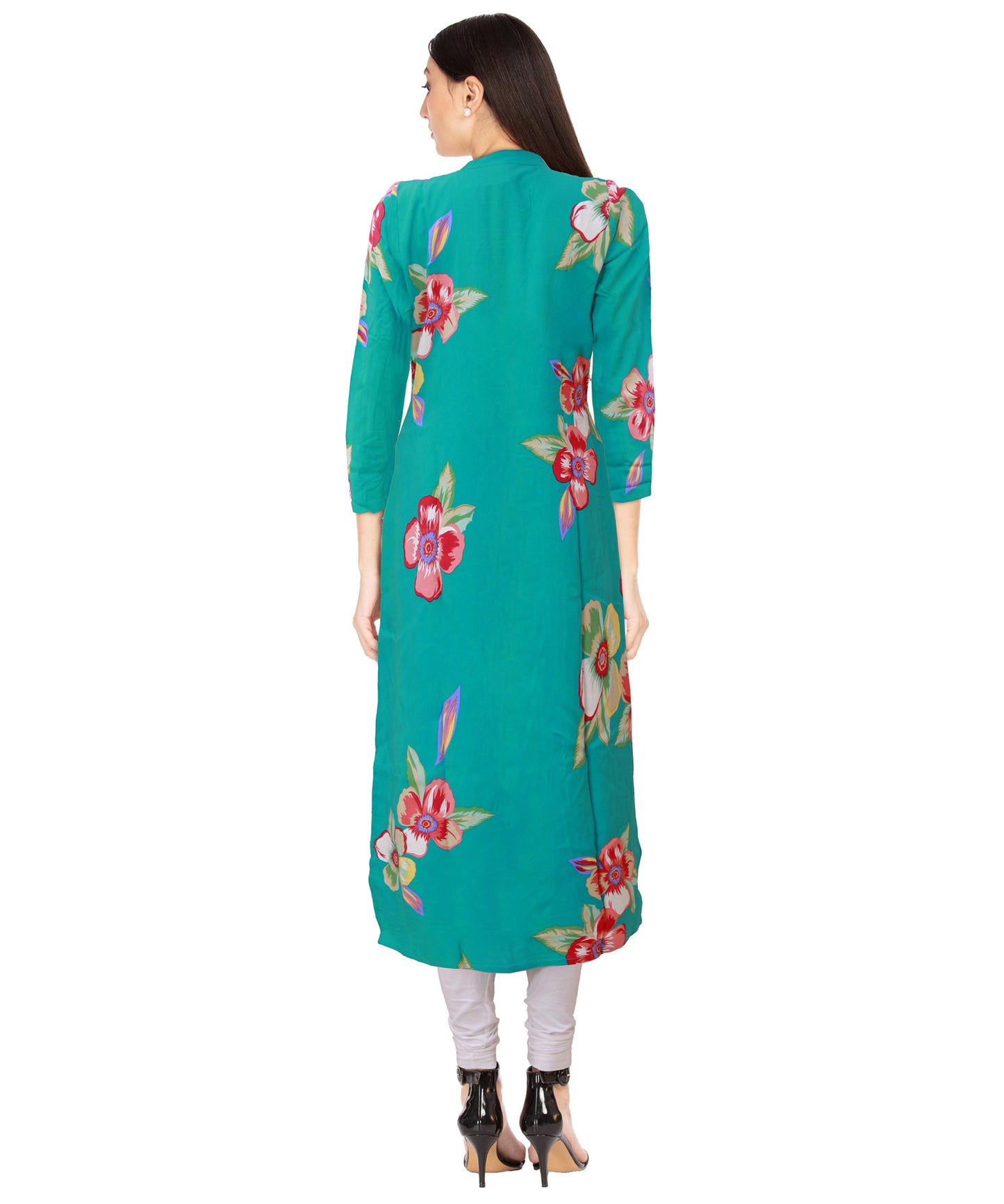 Mint Green Straight Kurta | S3K063