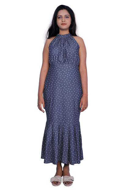 Blue Denim Bodycon Dress | S3D428
