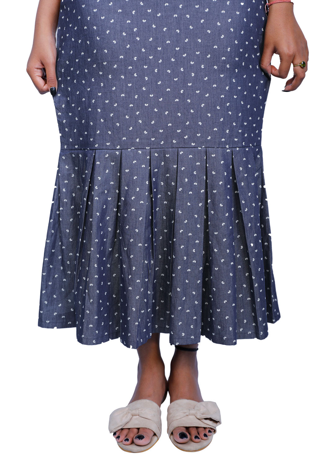 Blue Denim Bodycon Dress | S3D428