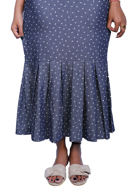 Blue Denim Bodycon Dress | S3D428