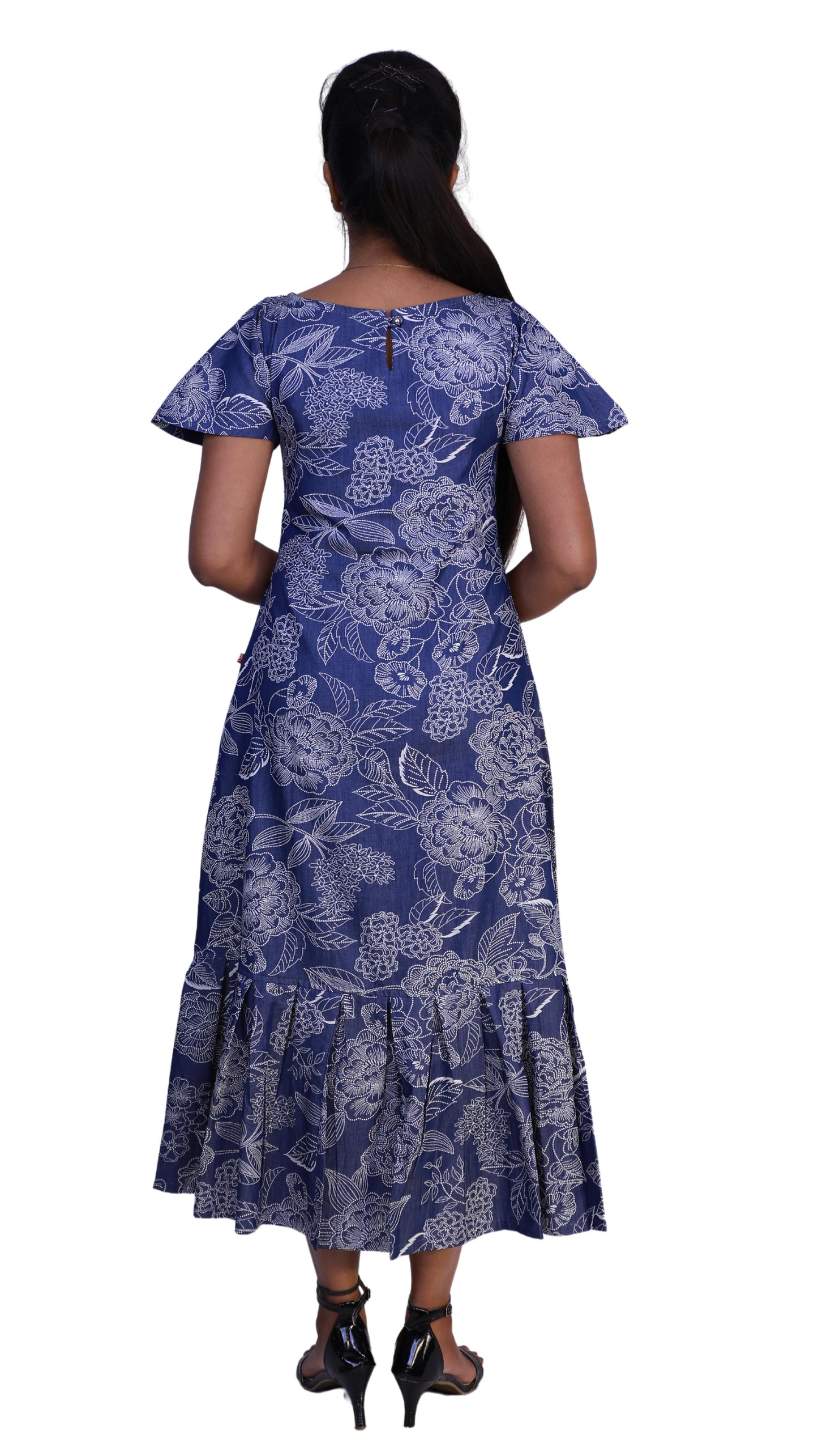 Women Denim Gown | S3D403