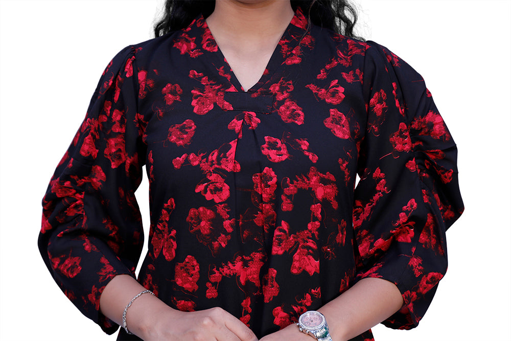 Women Printed A-line Kurta | S3K622