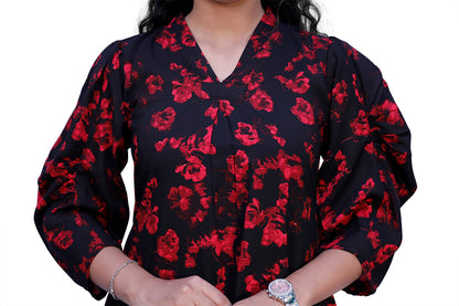 Women Printed A-line Kurta | S3K622