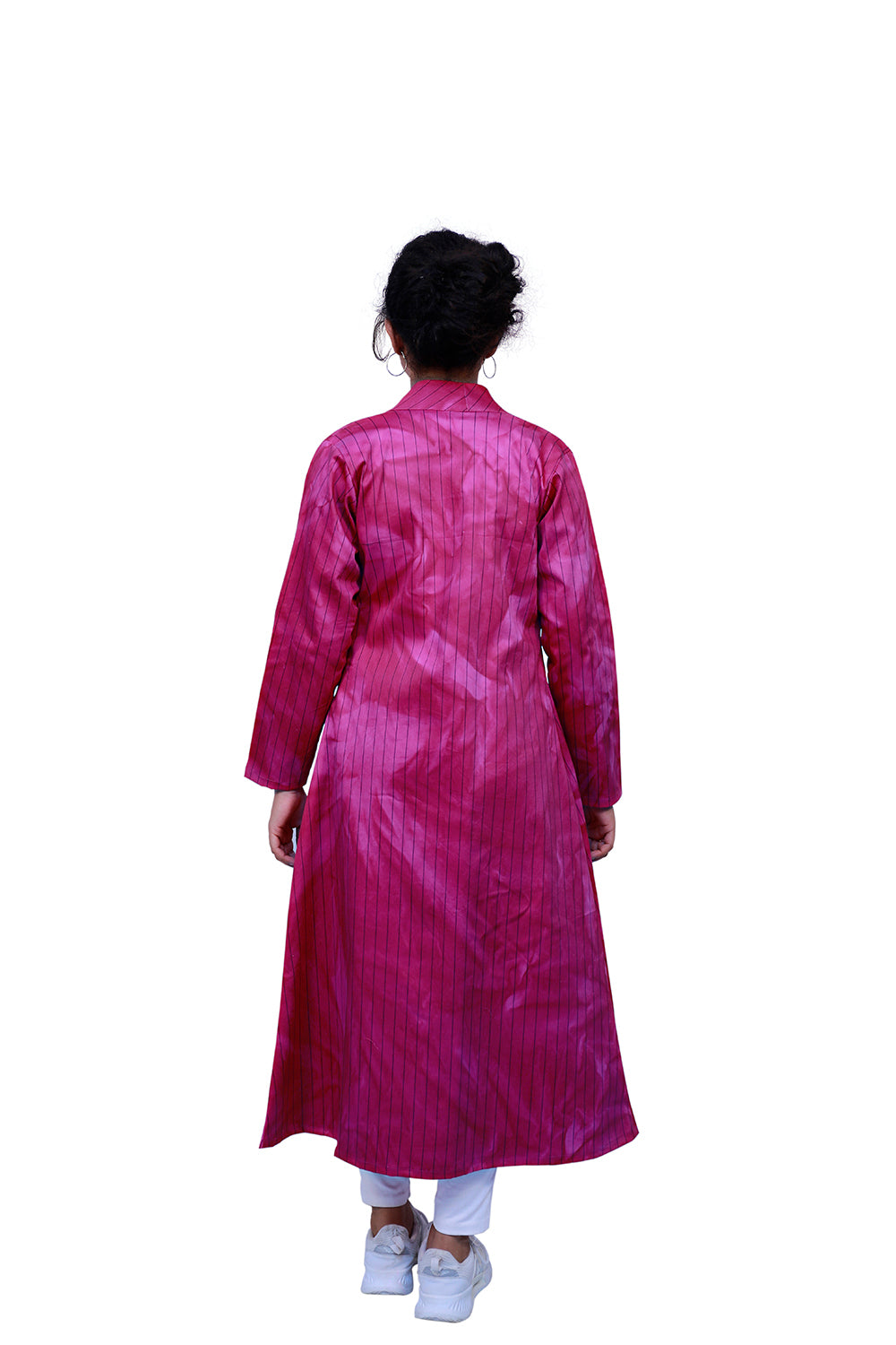 Pink Cotton Tie and Die Jacket | S3S586