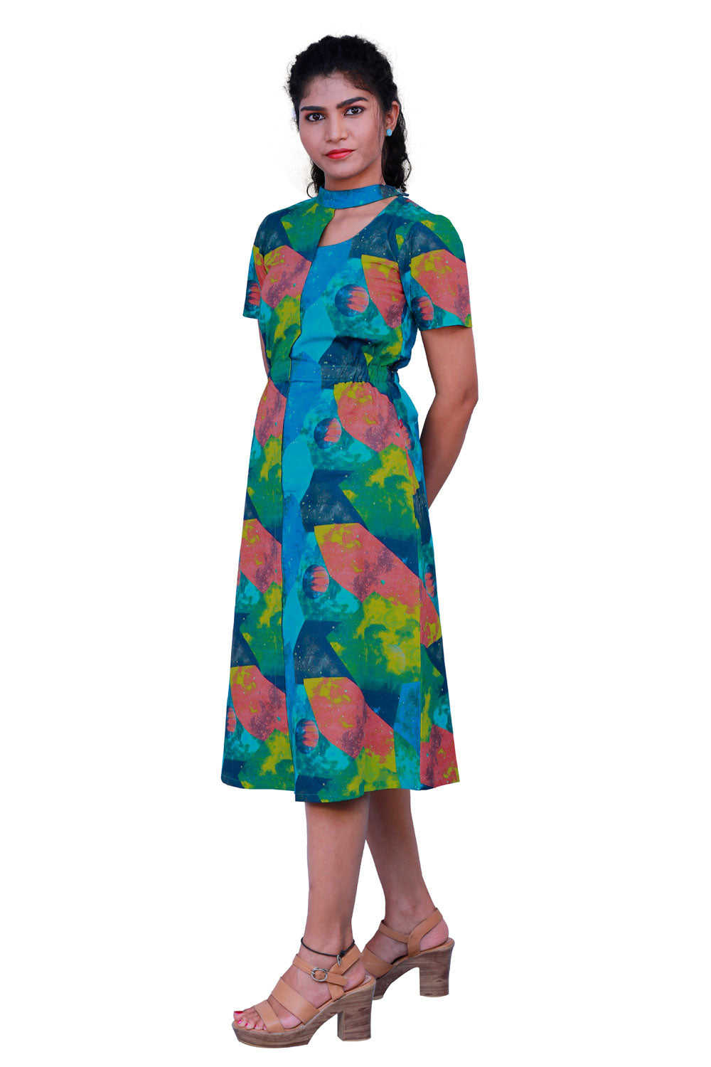 Multicolor One Piece Dress | S3D264