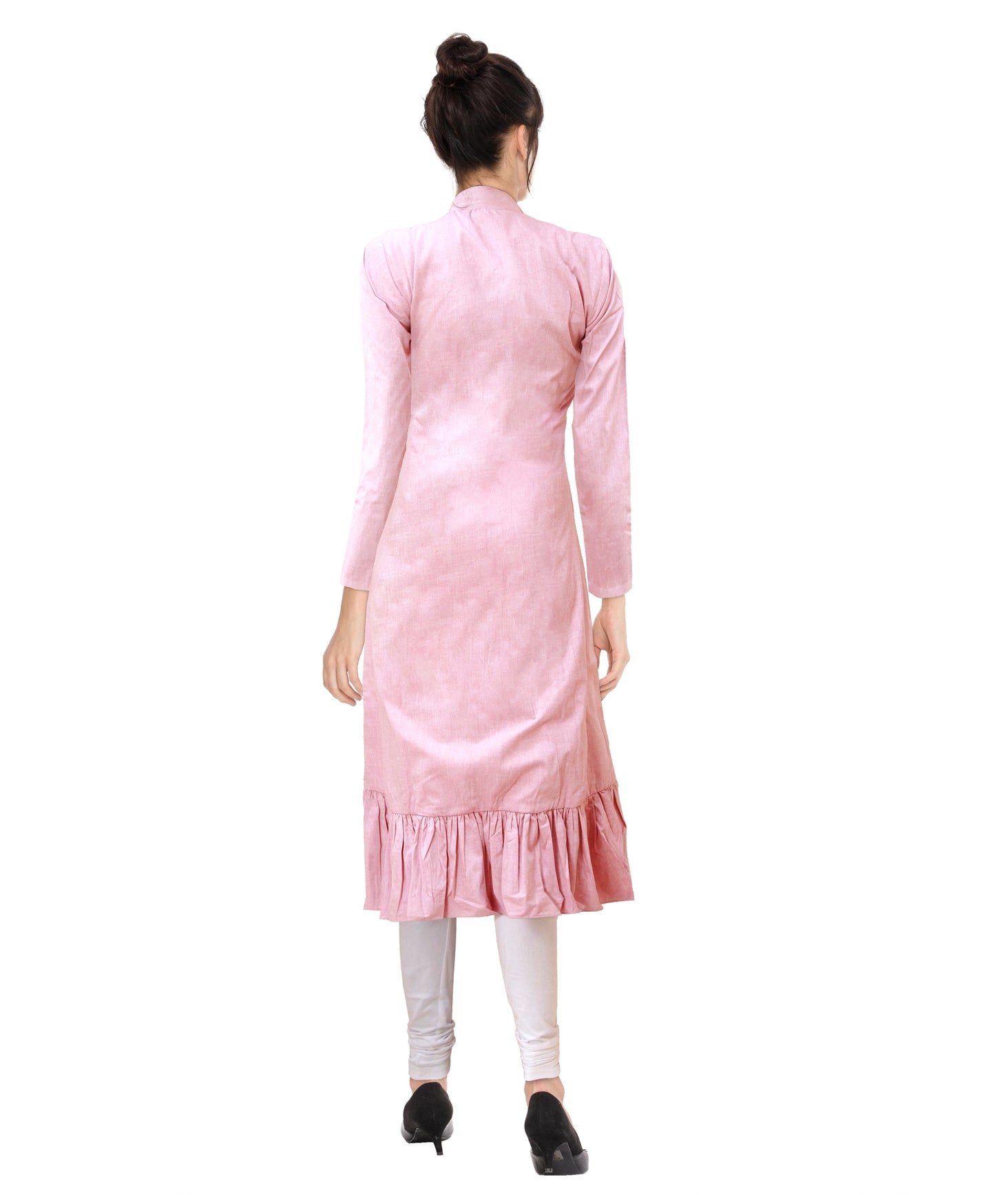 Pastel Pink Cotton Dress | S3W048