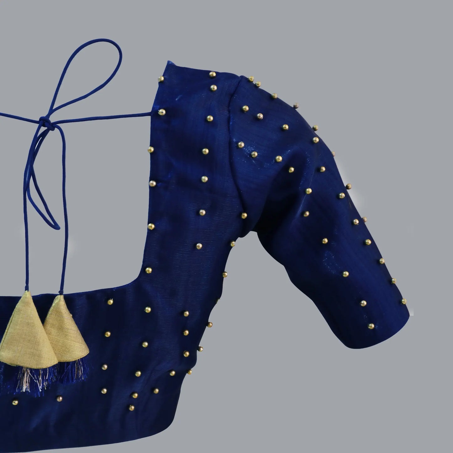 Navy Blue Maggam Work Bloues |  S3MB4